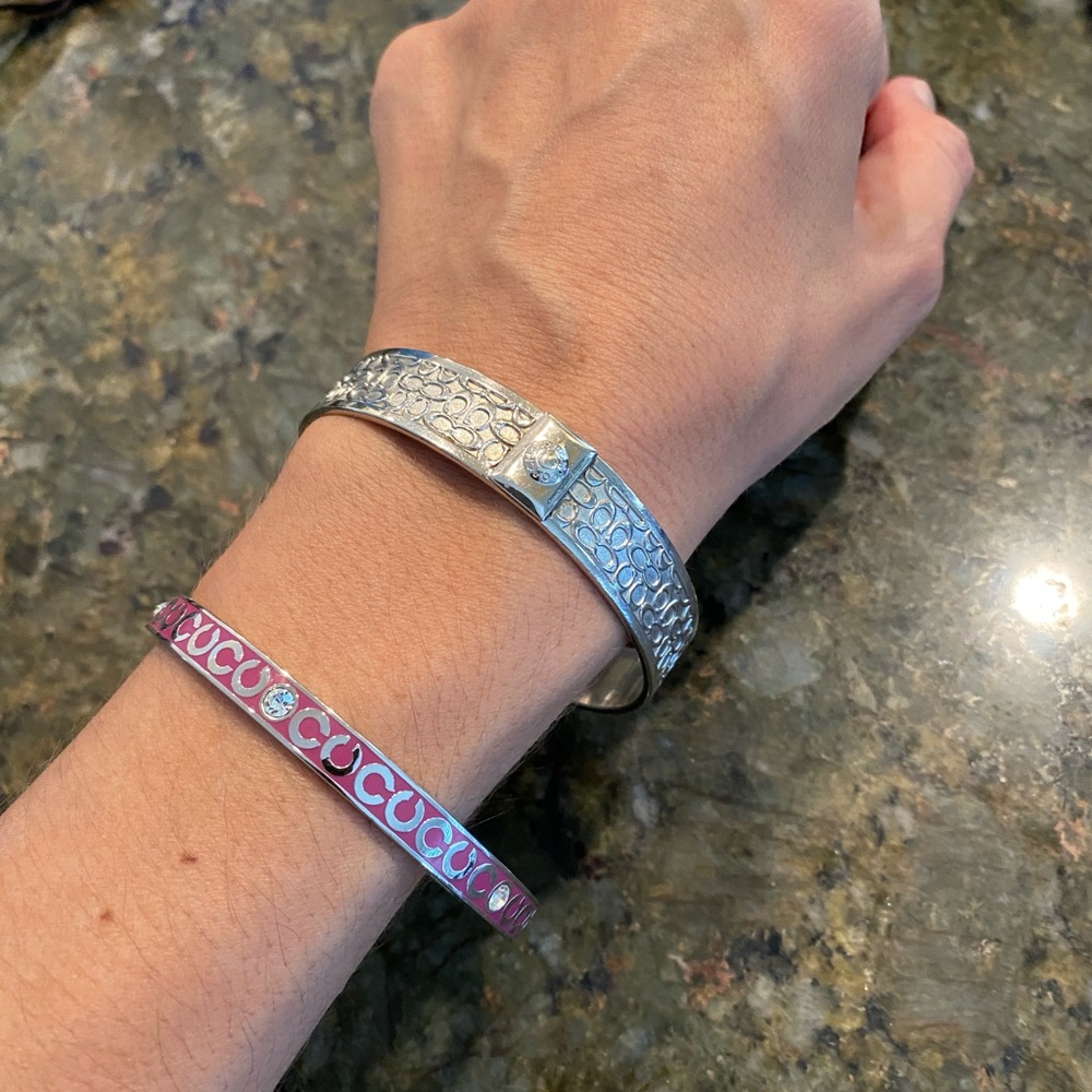 Set of 2 Coach bangles